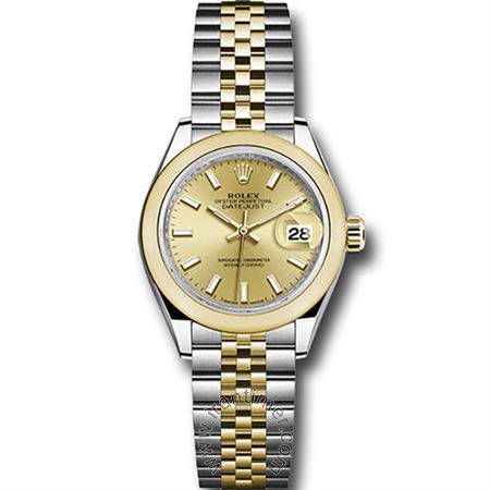 قیمت و خرید ساعت مچی زنانه رولکس(Rolex) مدل 279163 chij Gold کلاسیک | اورجینال و اصلی