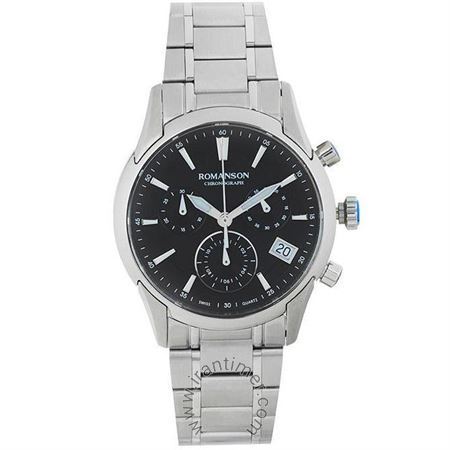 ساعت مچی زنانه کلاسیک تمام استیل، کرونوگراف، نمایش تاریخ