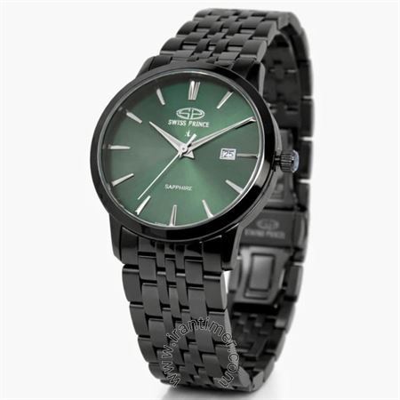 قیمت و خرید ساعت مچی مردانه سوئیس پرنس(Swiss Prince) مدل 2026-MEN-BLACK-GREEN کلاسیک | اورجینال و اصلی