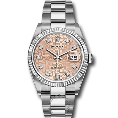 قیمت و خرید ساعت مچی مردانه رولکس(Rolex) مدل 126234 PJDO PINK کلاسیک | اورجینال و اصلی