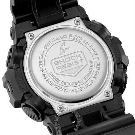 قیمت و خرید ساعت مچی مردانه کاسیو (CASIO) جی شاک مدل GA-700CY-1A اسپرت | اورجینال و اصلی