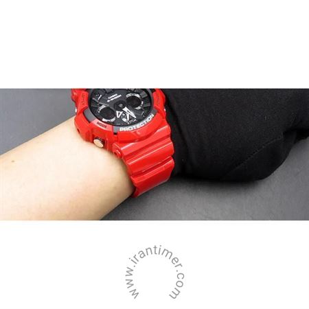 قیمت و خرید ساعت مچی مردانه کاسیو (CASIO) جی شاک مدل GA-201RD-4ADR اسپرت | اورجینال و اصلی