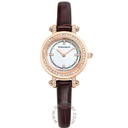 قیمت و خرید ساعت مچی زنانه رومانسون(ROMANSON) مدل RL1B72TL1RAS6R(RG/BR)-W فشن | اورجینال و اصلی