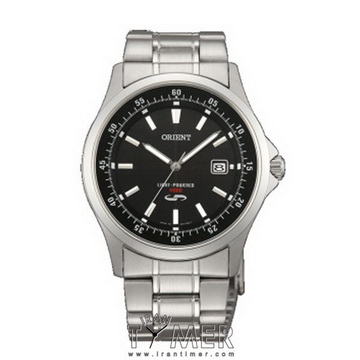 ساعت مچی مردانه کلاسیک صفحه گرد بند استیل تاریخ دار