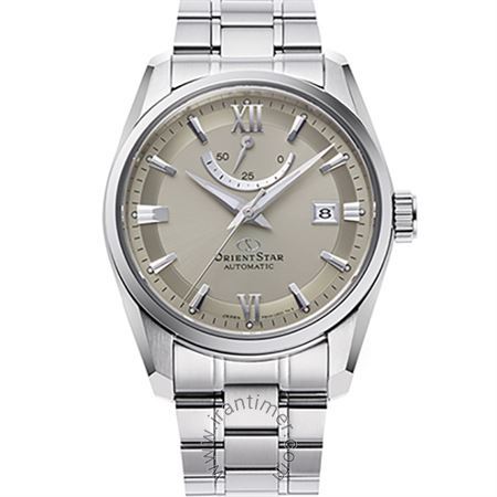 ساعت مچی مردانه کلاسیک تمام استیل، 22 عدد سنگ قیمتی داخل موتور، 50 ساعت شاخص ذخیره انرژی