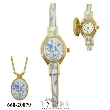 ساعت مچی زنانه فشن کلاسیک، همراه با نقاشی مینیاتوری دست ، ست گردنبندیبا قیمت جداگانه