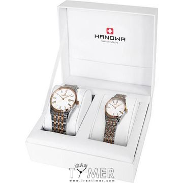 قیمت و خرید ساعت مچی مردانه زنانه هانوا(HANOWA) مدل 16-8066.12.001SET کلاسیک | اورجینال و اصلی