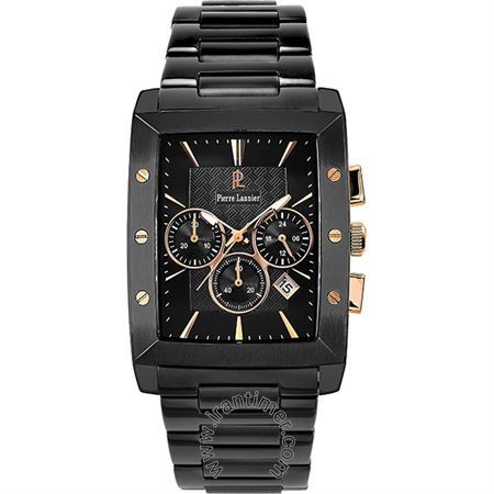 ساعت مچی مردانه کلاسیک تمام استیل، کرونوگراف، نمایش تاریخ، نمایش 24 ساعت شبانه روز