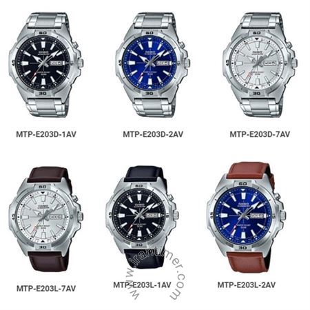 قیمت و خرید ساعت مچی مردانه کاسیو (CASIO) جنرال مدل MTP-E203L-7AVDF کلاسیک | اورجینال و اصلی