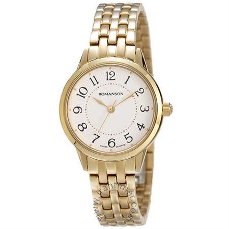 قیمت و خرید ساعت مچی زنانه رومانسون(ROMANSON) مدل RM4224LL1GA11G-W کلاسیک | اورجینال و اصلی