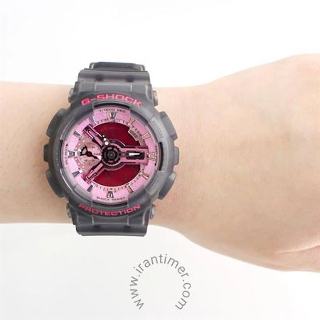 قیمت و خرید ساعت مچی زنانه کاسیو (CASIO) مدل GMA-S110NP-8ADR اسپرت | اورجینال و اصلی