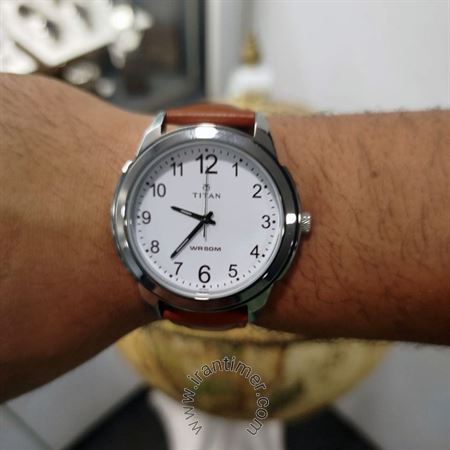 قیمت و خرید ساعت مچی مردانه تایتِن(TITAN) مدل T1585SL07 کلاسیک | اورجینال و اصلی