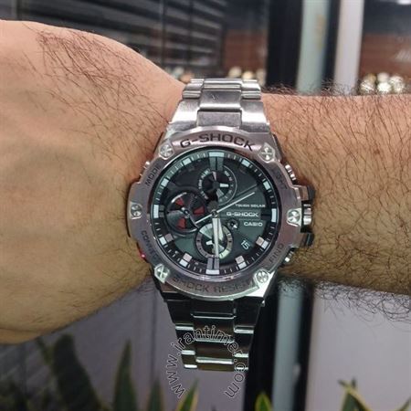 قیمت و خرید ساعت مچی مردانه کاسیو (CASIO) جی شاک مدل GST-B100D-1ADR کلاسیک اسپرت | اورجینال و اصلی