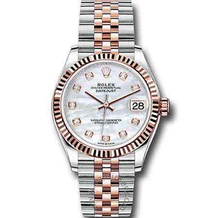 قیمت و خرید ساعت مچی زنانه رولکس(Rolex) مدل 278271 MDJ WHITE کلاسیک | اورجینال و اصلی