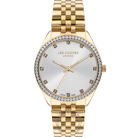 ساعت مچی زنانه فشن بند استیل، نگین دار