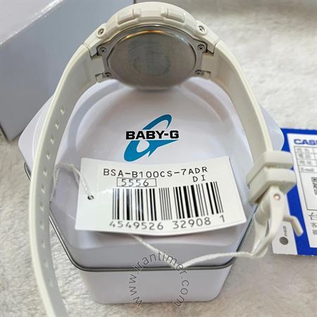 قیمت و خرید ساعت مچی کاسیو (CASIO) بیبی جی مدل BSA-B100CS-7ADR اسپرت | اورجینال و اصلی