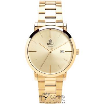 ساعت مچی مردانه کلاسیک تمام استیل، نمایش تاریخ، رنگ PVD