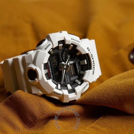 قیمت و خرید ساعت مچی مردانه کاسیو (CASIO) جی شاک مدل GA-700-7ADR اسپرت | اورجینال و اصلی