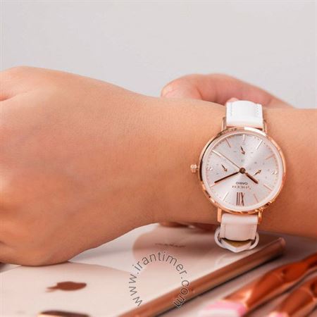 قیمت و خرید ساعت مچی زنانه کاسیو (CASIO) شین مدل SHE-3064PGL-7AUDF کلاسیک | اورجینال و اصلی