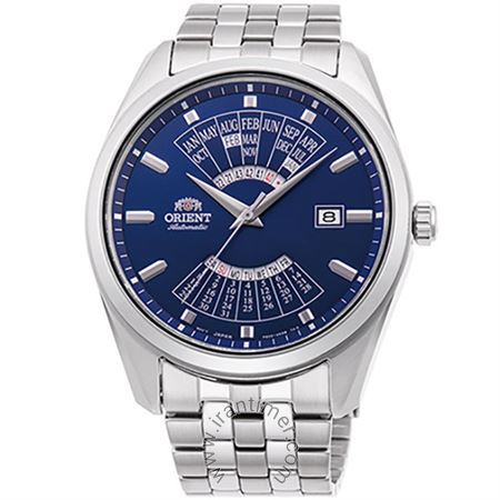 ساعت مچی مردانه کلاسیک تمام استیل، نمایش تاریخ و روز، اتوماتیک، 21 عدد سنگ قیمتی داخل موتور