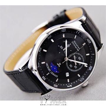 قیمت و خرید ساعت مچی مردانه ژاک لمن(JACQUES LEMANS) مدل 1-1447A کلاسیک | اورجینال و اصلی
