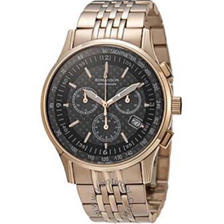 ساعت مچی مردانه کلاسیک تمام استیل، کرونوگراف، نمایش تاریخ، سرعت سنج