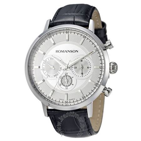 قیمت و خرید ساعت مچی مردانه رومانسون(ROMANSON) مدل TL4262FM1WA12W-W کلاسیک | اورجینال و اصلی