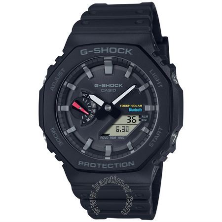 قیمت و خرید ساعت مچی مردانه کاسیو (CASIO) جی شاک مدل GA-B2100-1ADR اسپرت | اورجینال و اصلی