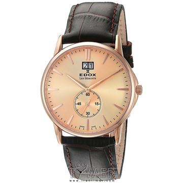 ساعت مچی مردانه کلاسیک بند چرم طبیعی، نمایش تاریخ