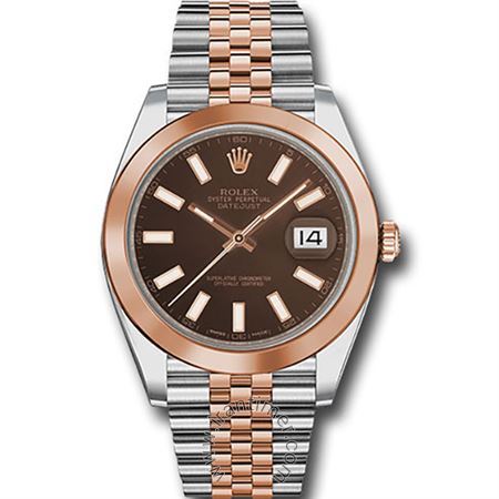 قیمت و خرید ساعت مچی مردانه رولکس(Rolex) مدل 126301 choij Brown کلاسیک | اورجینال و اصلی