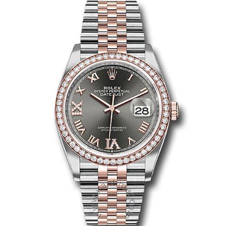 قیمت و خرید ساعت مچی مردانه رولکس(Rolex) مدل 126281RBR DKRDR69J GRAY فشن | اورجینال و اصلی