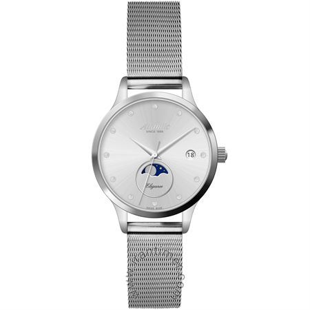 ساعت مچی زنانه کلاسیک تمام استیل، موتور ETA F05.841