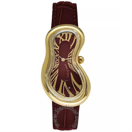 ساعت مچی زنانه فشن بند چرم طبیعی، موتور Ronda 751-1