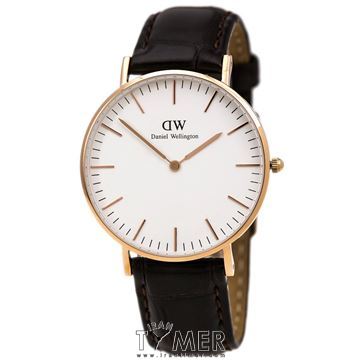 ساعت مچی زنانه مردانه کلاسیک بند چرمی