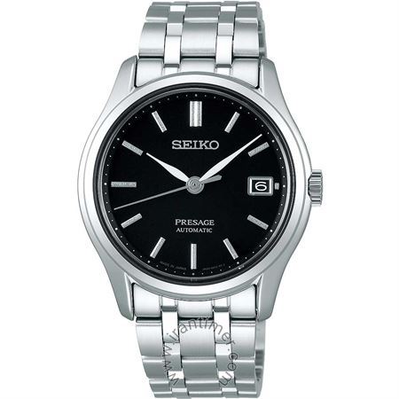 قیمت و خرید ساعت مچی سیکو SEIKO مدل SRPD99J1 | مردانه کلاسیک تمام استیل،  نمایش تاریخ، اتوماتیک، سنگ قیمتی داخل موتور