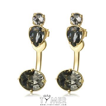 ساعت مچی گوشواره زنانه فشن استیل، نگین سواروسکی