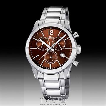 ساعت مچی مردانه کلاسیک تمام استیل ، نمایش تاریخ ، نمایش 24 ساعت شبانه روز ، کرنوگراف (RETRO)