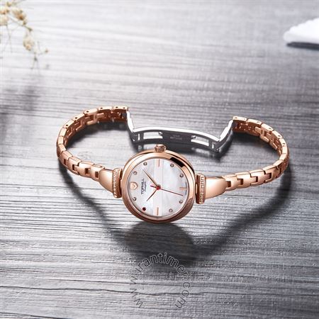 قیمت و خرید ساعت مچی زنانه تاپ هیل(TOPHILL) مدل TE057L.S3237 فشن | اورجینال و اصلی