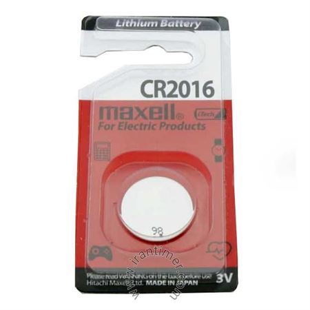  1عدد باتری Maxell Lithium(فروش به همکار با تماس تلفنی به قیمت عمده امکان پذیر است)