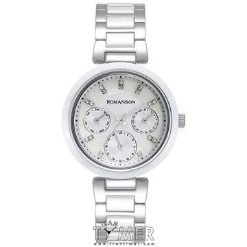 قیمت و خرید ساعت مچی زنانه رومانسون(ROMANSON) مدل RM7A01FLWWMSC4-W فشن | اورجینال و اصلی