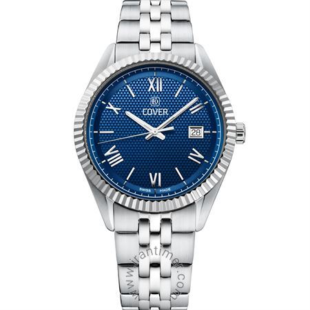 ساعت مچی مردانه کلاسیک تمام استیل، موتور Ronda Quarz Cal. 715، ست