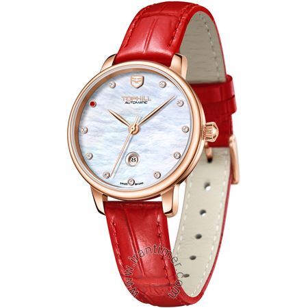 ساعت مچی زنانه کلاسیک بند چرم طبیعی