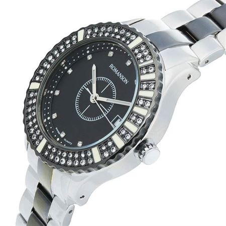 قیمت و خرید ساعت مچی زنانه رومانسون(ROMANSON) مدل RM9229TL1DA32W-BK کلاسیک | اورجینال و اصلی