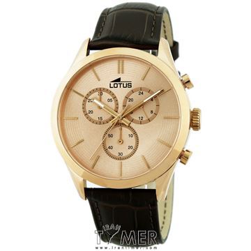 ساعت مچی مردانه کلاسیک بند چرمی، کرنوگراف، 24 ساعت شبانه روز