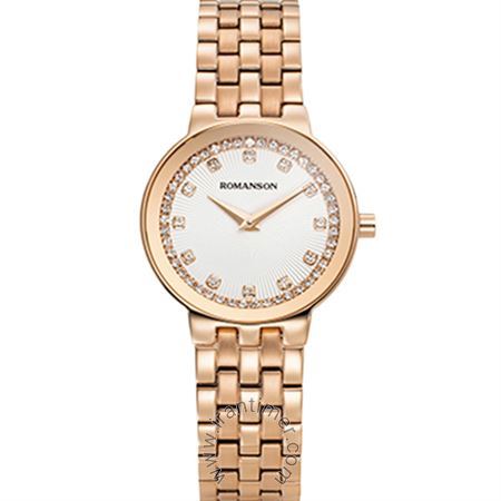 قیمت و خرید ساعت مچی زنانه رومانسون(ROMANSON) مدل RM2B73QLRRA16R-W فشن | اورجینال و اصلی