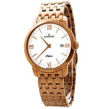 ساعت مچی کلاسیک مردانه صفحه گرد تاریخ دار