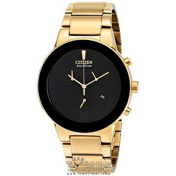 ساعت مچی مردانه کلاسیک تمام استیل، کرونوگراف، نمایش تاریخ، اکو درایو