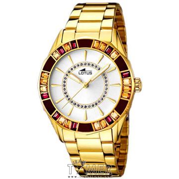 ساعت مچی زنانه کلاسیک فشن تمام استیل، نگین دار