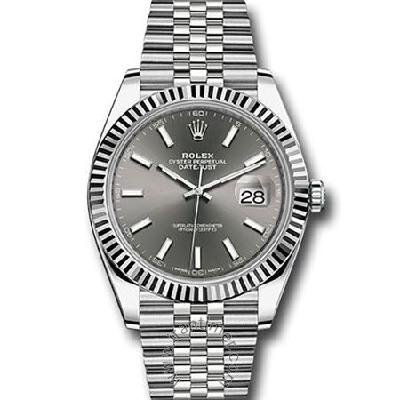 قیمت و خرید ساعت مچی مردانه رولکس(Rolex) مدل 126334 dkrij Gray کلاسیک | اورجینال و اصلی