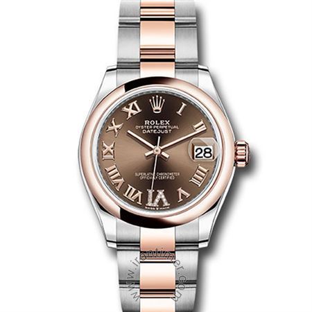 قیمت و خرید ساعت مچی زنانه رولکس(Rolex) مدل 278241 CHODR6O BROWN کلاسیک | اورجینال و اصلی